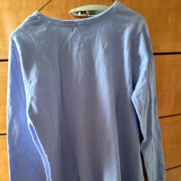 Periwinkle knit sweater - Picture 3 of 6